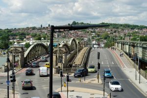 Rochester Bridges from the Guildhall 14th May 2014 ft 1