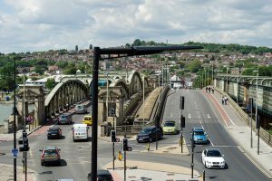 Rochester Bridges from the Guildhall 14th May 2014 ft 1