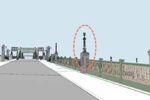 lamp columns 3D 1